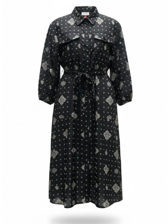 Woolrich Dresses & Skirts - Woolrich Women’s Bandana Print Long Sleeved Utility Dress Medium